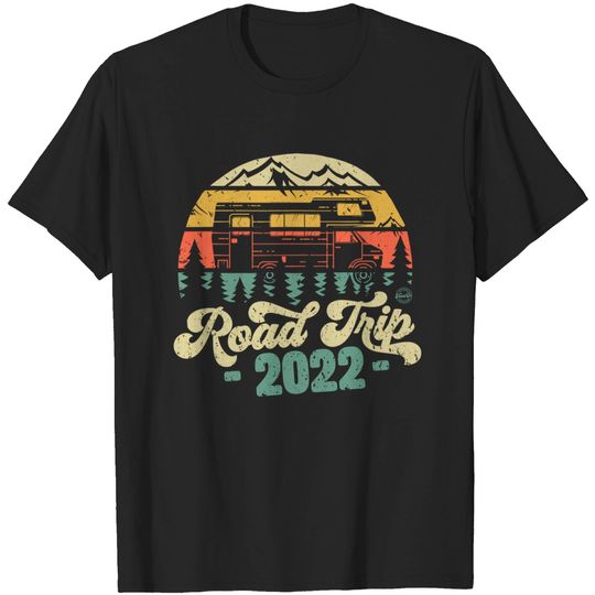 Road Trip 2022 Retro Vintage T Shirt