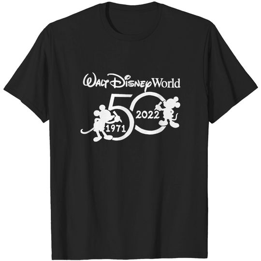 Walt Disneyworld 50th Anniversary 1971-2022 T-shirt