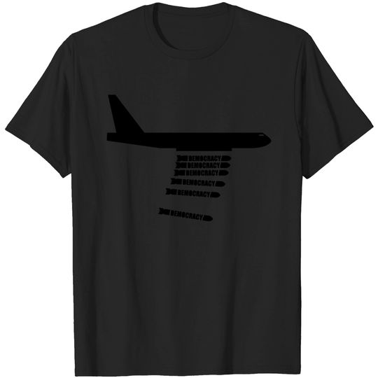 Democracy Bomber T Shirt