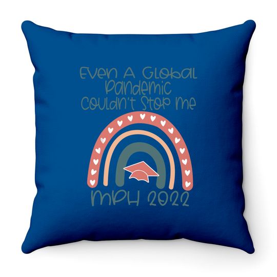 Mph Masters In Public Health Graduation 2022t Throw Pillow