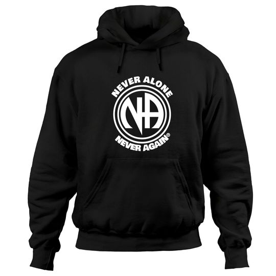 Narcotics Anonymous Logo Symbol 12 Step Recovery NA AA Pullover Hoodie