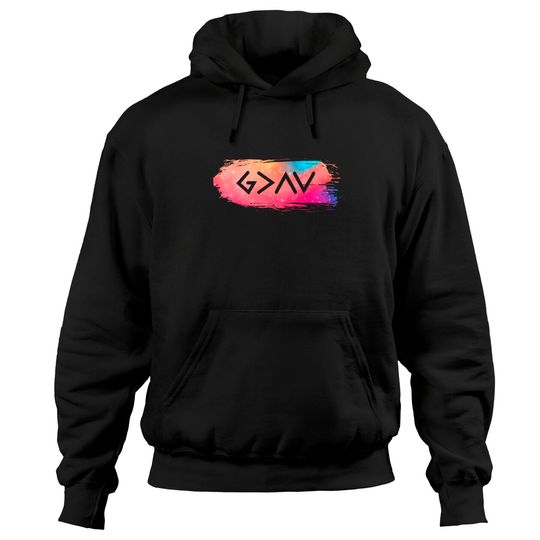 God is Greater Than Our Highs and Our Lows Know Him Pullover Hoodie