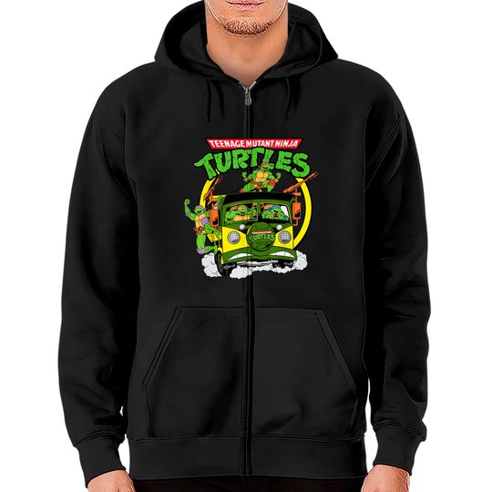 Teenage Mutant Ninja Turtles Truck Speeding Zip Hoodie