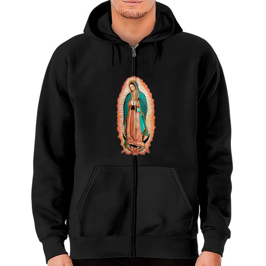 Our Lady Of Guadalupe Zip Hoodie