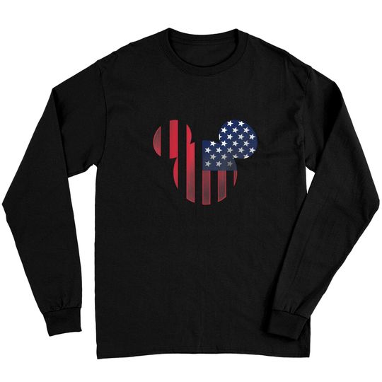Disney Mickey Mouse Americana Ears shape Long Sleeves