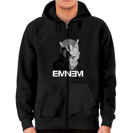 Eminem Devil Horns 2014 Zip Hoodie