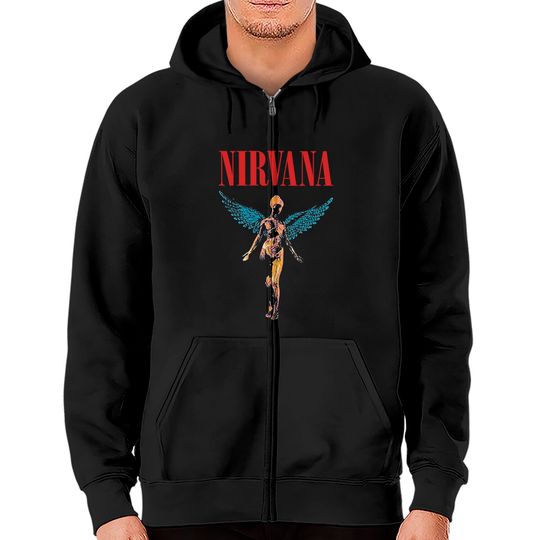 Nirvana In Utero Angelic Zip Hoodie
