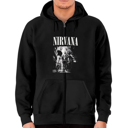 Nirvana Group Standing Zip Hoodie