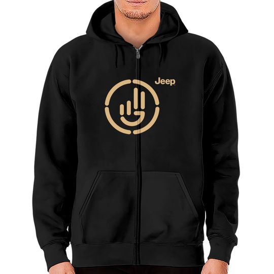 Jeep Wave Zip Hoodie