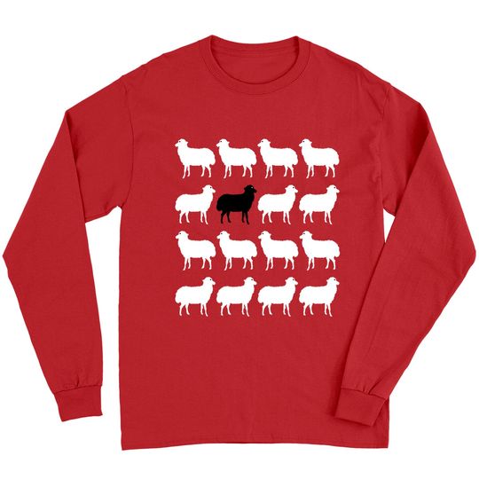 Holiday Black Sheep Sweater Memorabilia Gift Long Sleeves