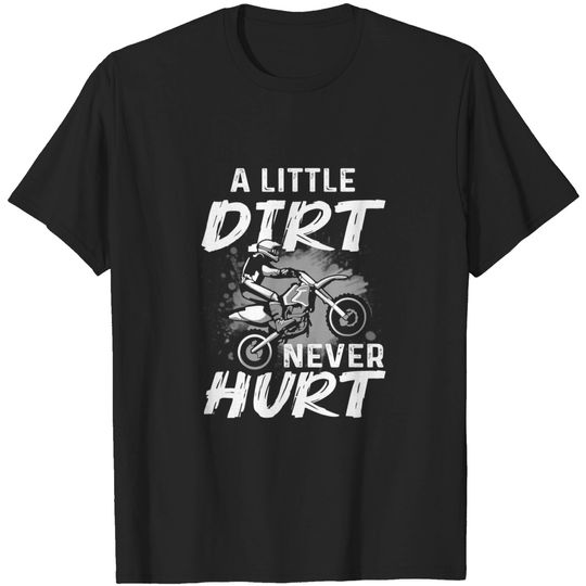 Funny Dirt Bike Gift For Boys Men Motorcycle Motocross Biker T-Shirt