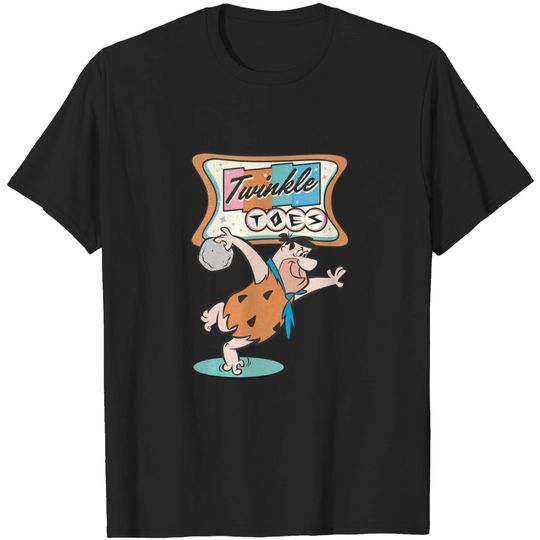 The Flintstones Twinkle Toes Fred Flintstone Bowling Alley T-Shirt