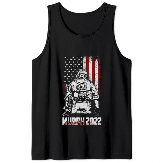 Murph 2022 Challenge Workout Program Fitness Patriotic Gift Tank Top