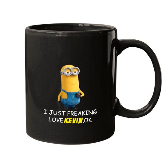 I Just Freaking Love Kevin Minion Mugs