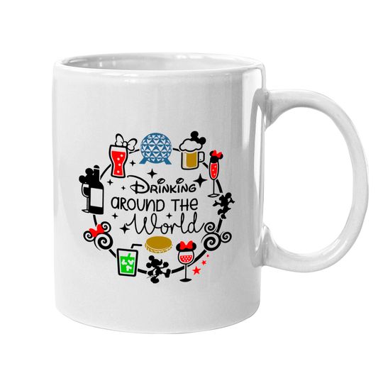 Drinking around the World, Snacking around the world, Epcot Cool Mugs, Disney Fun Mugs, Epcot Beer and Wine, Disney Snacks