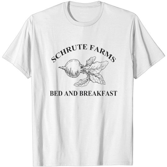 iApparel Schrute Farms Dunder Mifflin The Office Heather Grey Men Shirt