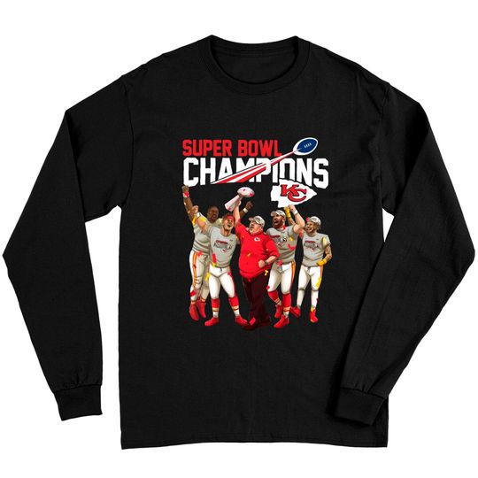 Super Bowl Champion KC Chiefs Long Sleeves