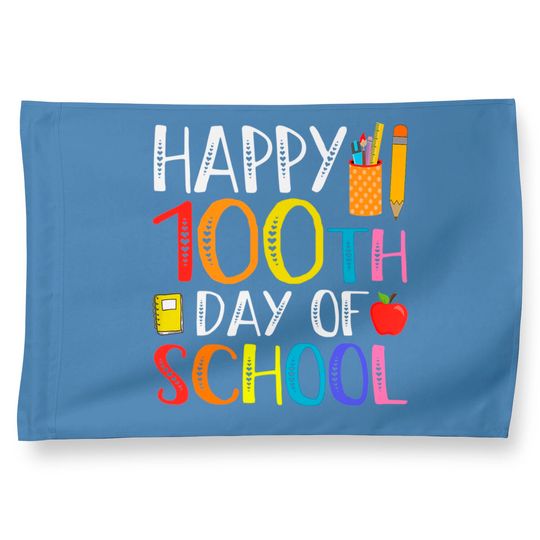 100 Days Of School Teacher And Student House Flags