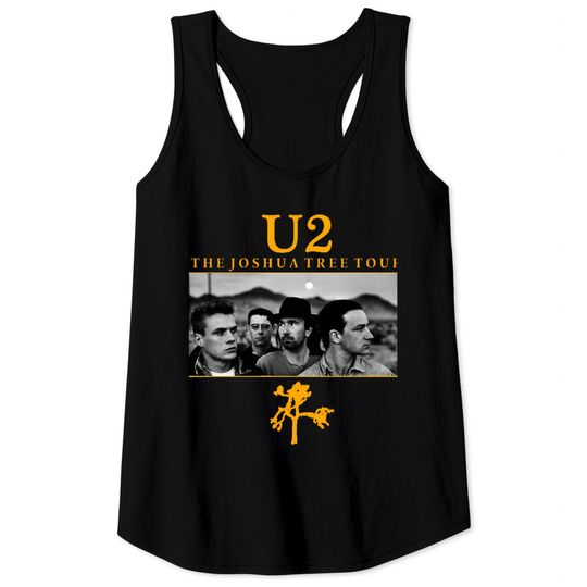 U2 The Joshua Tree Tour Tank Tops