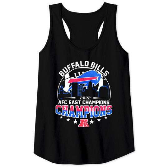 Buffalo Bills Wins Champions 2022 AFC East Championship Tank Tops