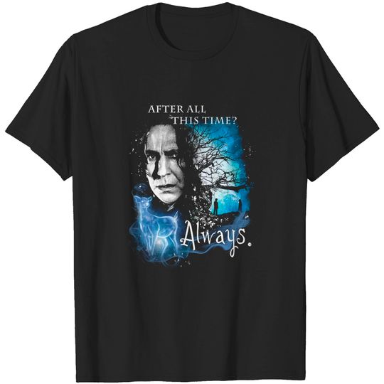 Harry Potter Professor Snape Always T Shirt & Stickers