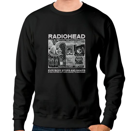 Radiohead Vintage Sweatshirts