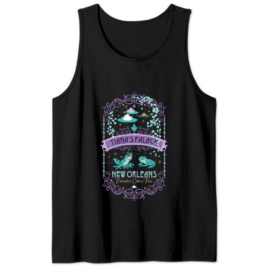 Disney Princess And The Frog Tiana's Place New Orleans Tank Top