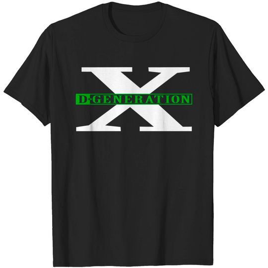 D-Generation X Classic Green Logo Graphic T Shirt