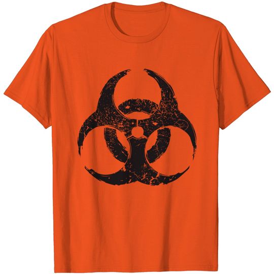 Biohazard - Grunge Texture T Shirt