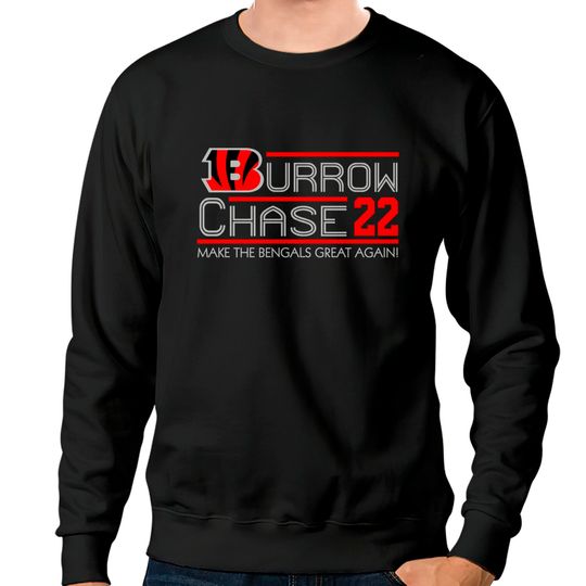 Joe Burrow JaMarr Chase 2022 Cincinnati Bengals Unisex Sweatshirts