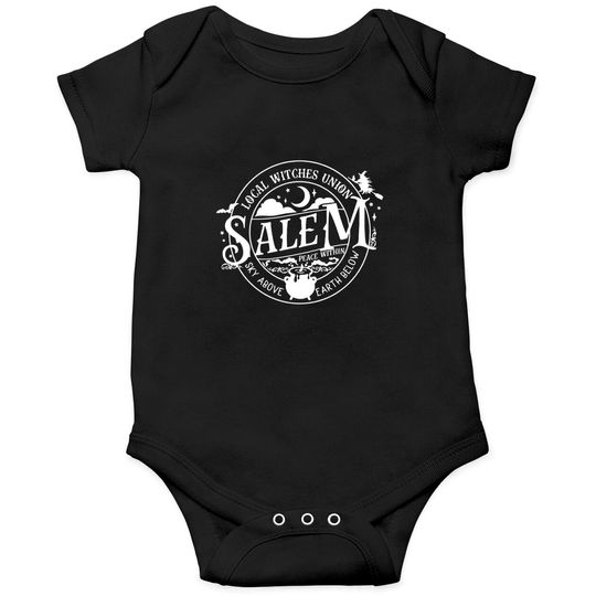 Salem Local Witches Union Sky Above Earth Below  Halloween Onesie