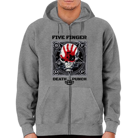 5FDP FIVE FINGER DEAT PUNCH - Five Finger Death Punch - Zip Hoodies