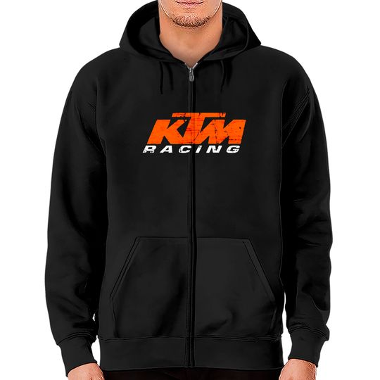 Motorcycle - Ktm Racing - Zip Hoodies