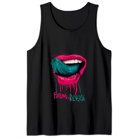 Falling In Reverse -  Merchandise - Lips Tank Tops