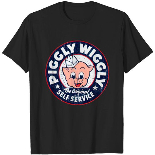 Retro Piggly Willy - Retro - T-Shirt