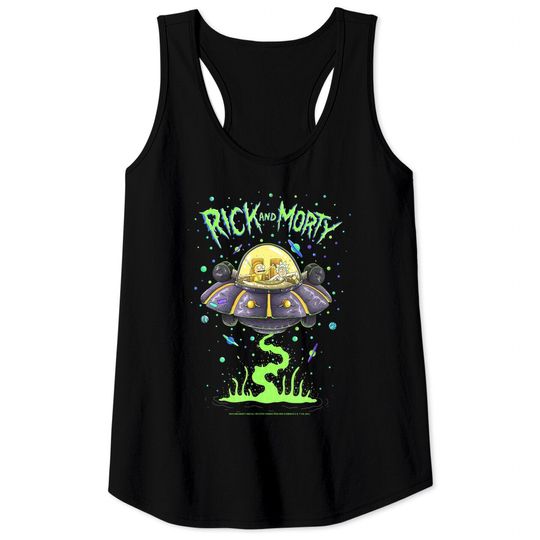 Rick and Rickandmorty Drunk Rick Ship Tank Tops