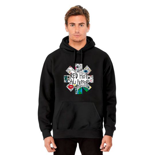 Red Hot Chili Peppers Men's Doodle Logo Hoodies