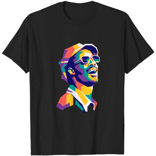 Stevie Wonder WPAP Limit Color - Stevie Wonder - T-Shirt