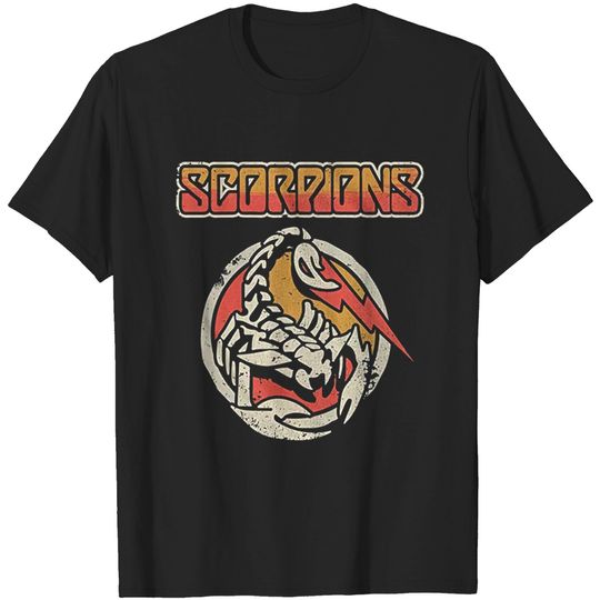 Scorpions Rock Band Elecrto Scorpion T-Shirt