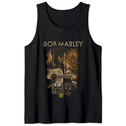 Bob Marley Rebel Music Tank Tops