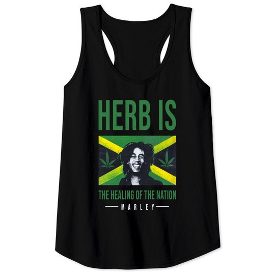 Bob Marley Herb is Tank Tops