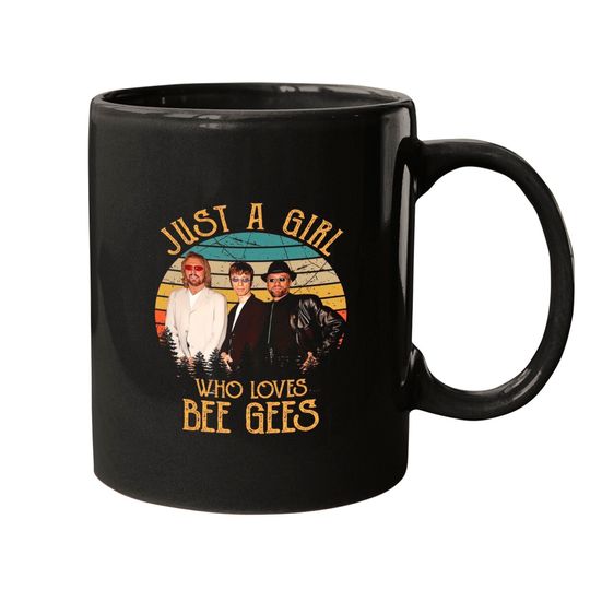 Just A Girl Who Loves Bee Gees Mugs