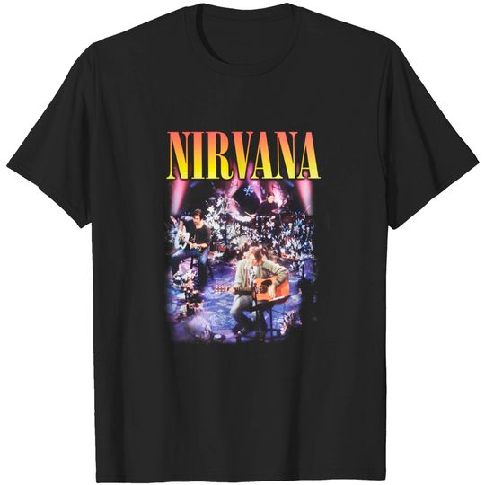 Nirvana Live Unplugged Album Art T-Shirt