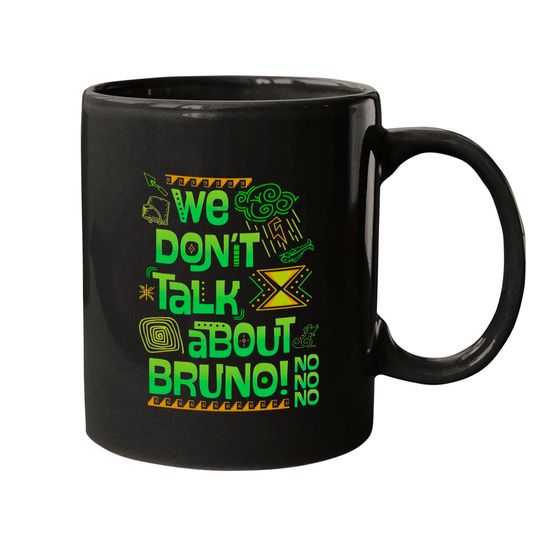 Encanto We Don’t Talk About Bruno Disney Mugs