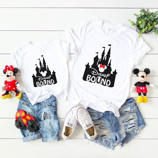 Magic Kingdom, Mickey, Minnie, Shirts Vacation matching Family Disney Bound Custom Shirts