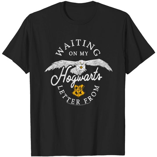 Waiting On Hogwarts Letter Harry Potter T-Shirt