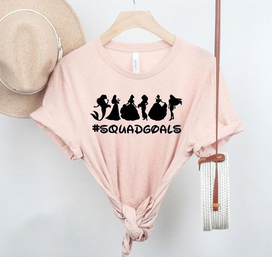 Squad Goals Princess Shirt,Disney Princess Shirts