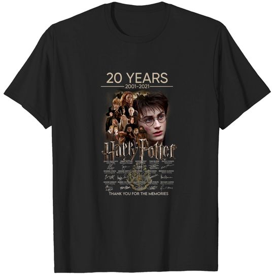 Harry Potter 20th Anniversary Thank You T Shirt