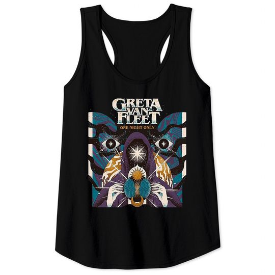 Greta Van Fleet, Greta Van Fleet Shirt, Greta Van Fleet Tie Dye Tank Tops