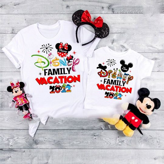 Disney Family Vacation 2022, Disney Family Trip Tshirt